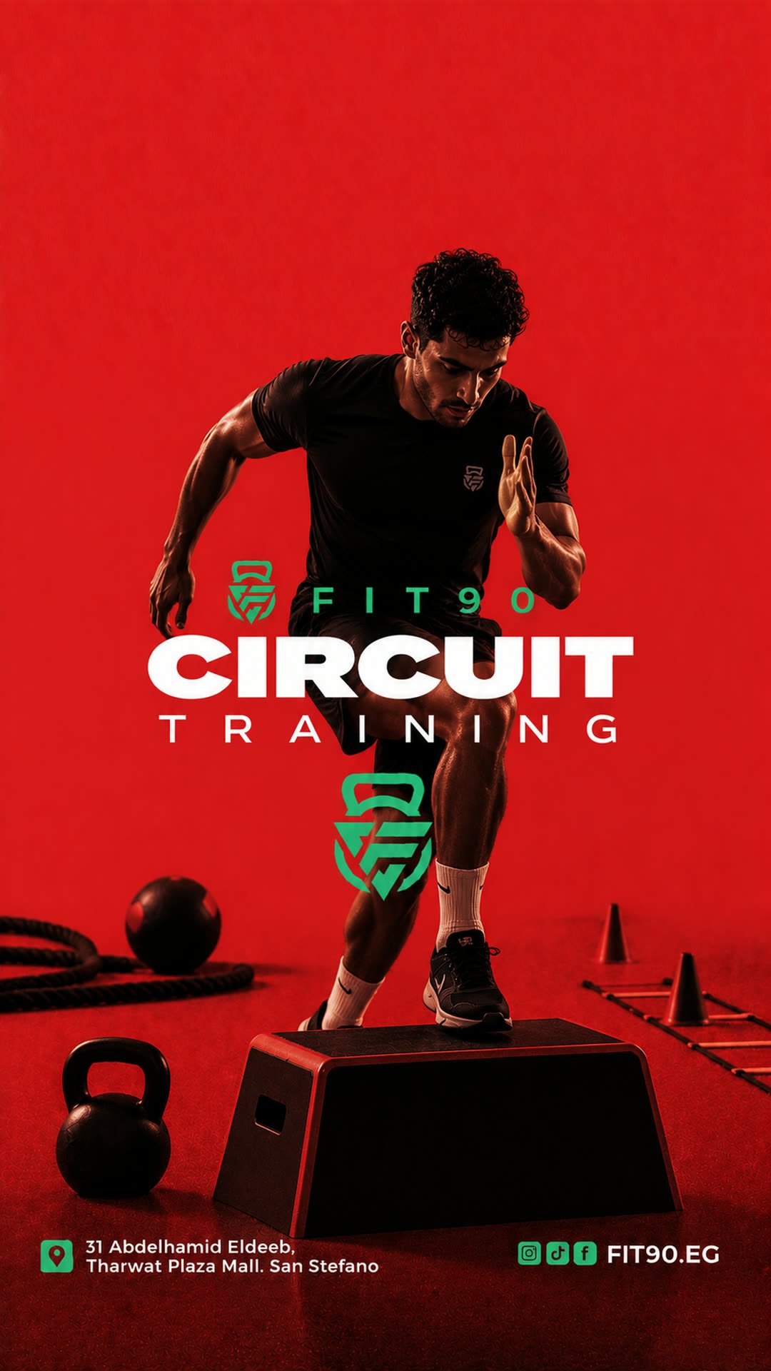 Circuit Training class at Fit90 Gym, San Stefano Alexandria