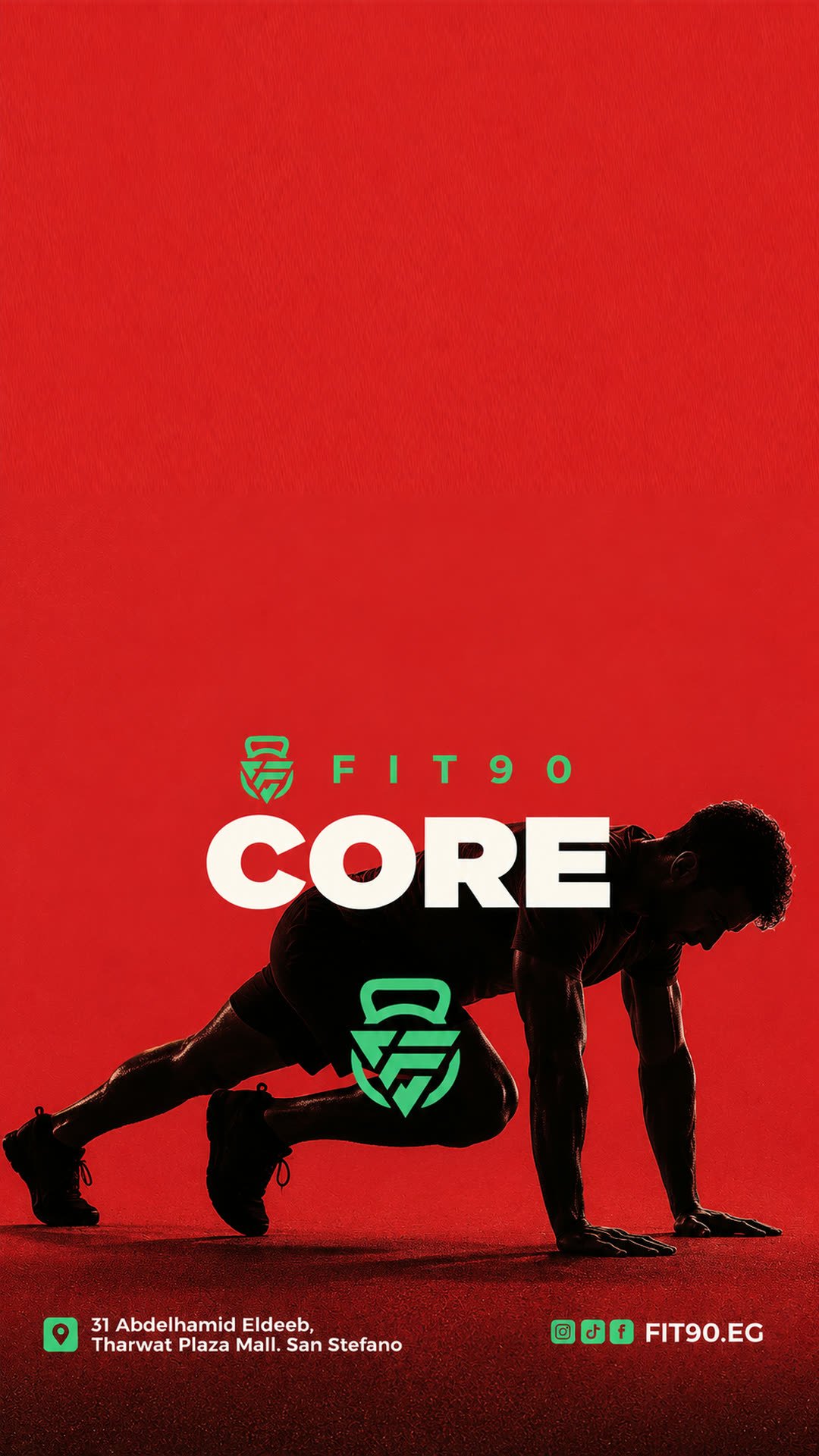 Core class at Fit90 Gym, San Stefano Alexandria